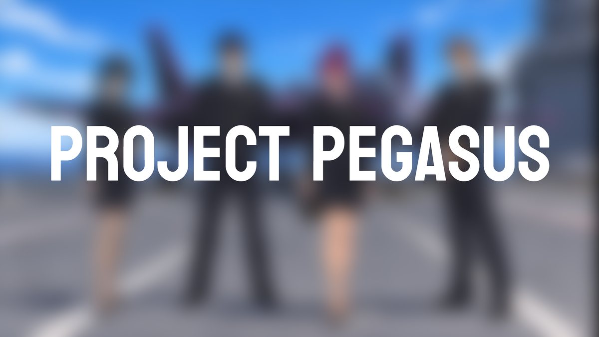 Blurred Project Pegasus title treatment